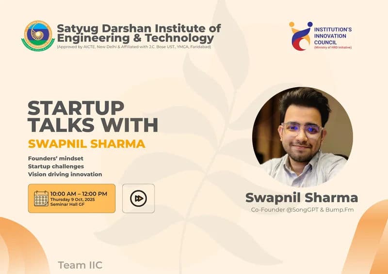 Startup Insights with Swapnil Sharma: Founder of SongGPT & Bump.fm